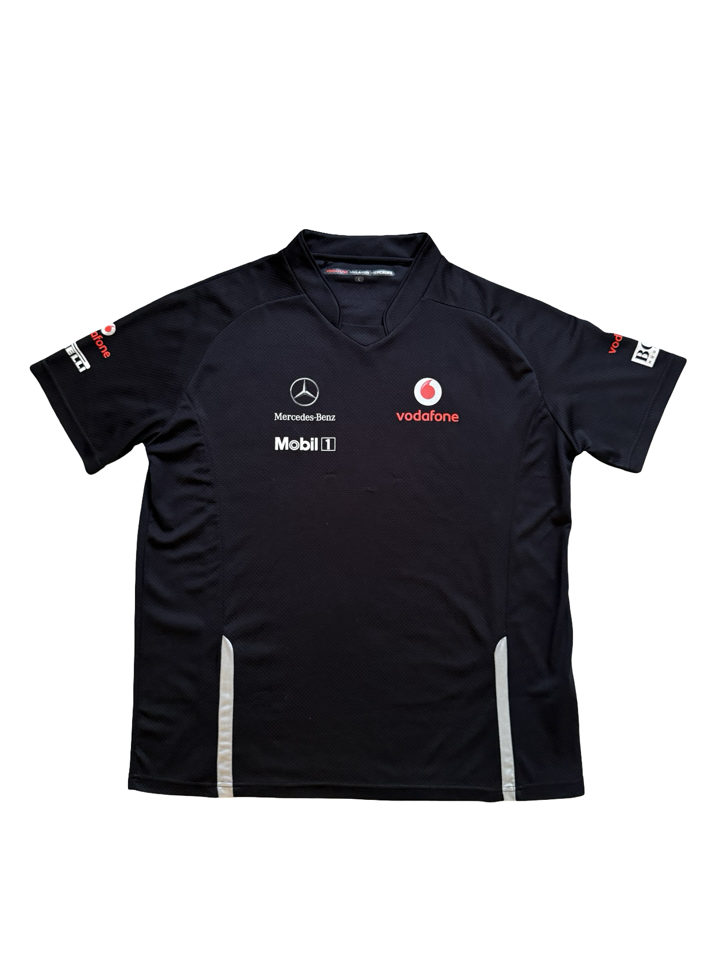 RACING F1 McLaren Mercedes Vodafone Hugo Boss T-Shirt Size L