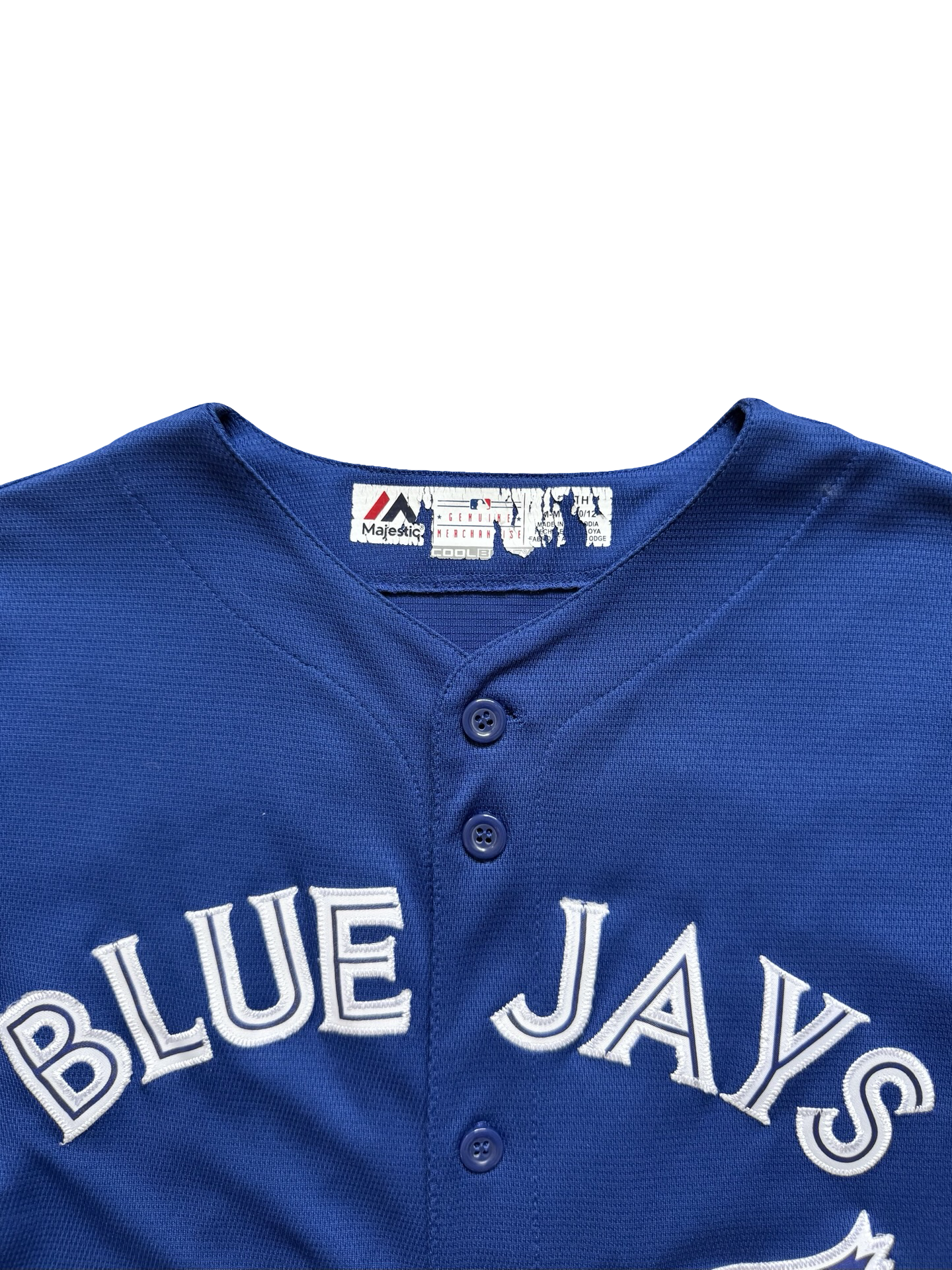 YOUTH MLB Marcus Stroman 6Toronto Blue Jays Majestic Baseball Jersey Size Youth M