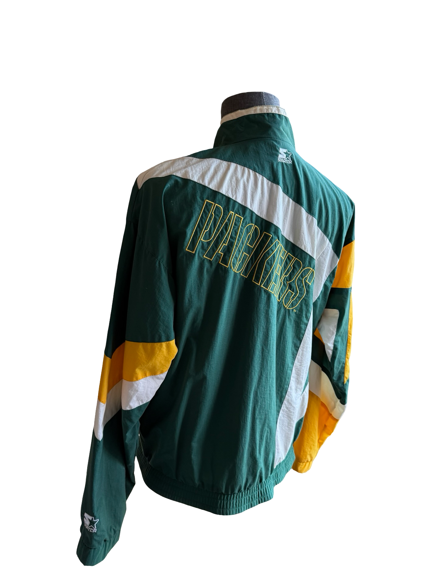 NFL Vtg 90’s Green Bay Packers ProLine Starter Football Zip Up Jacket Size XL