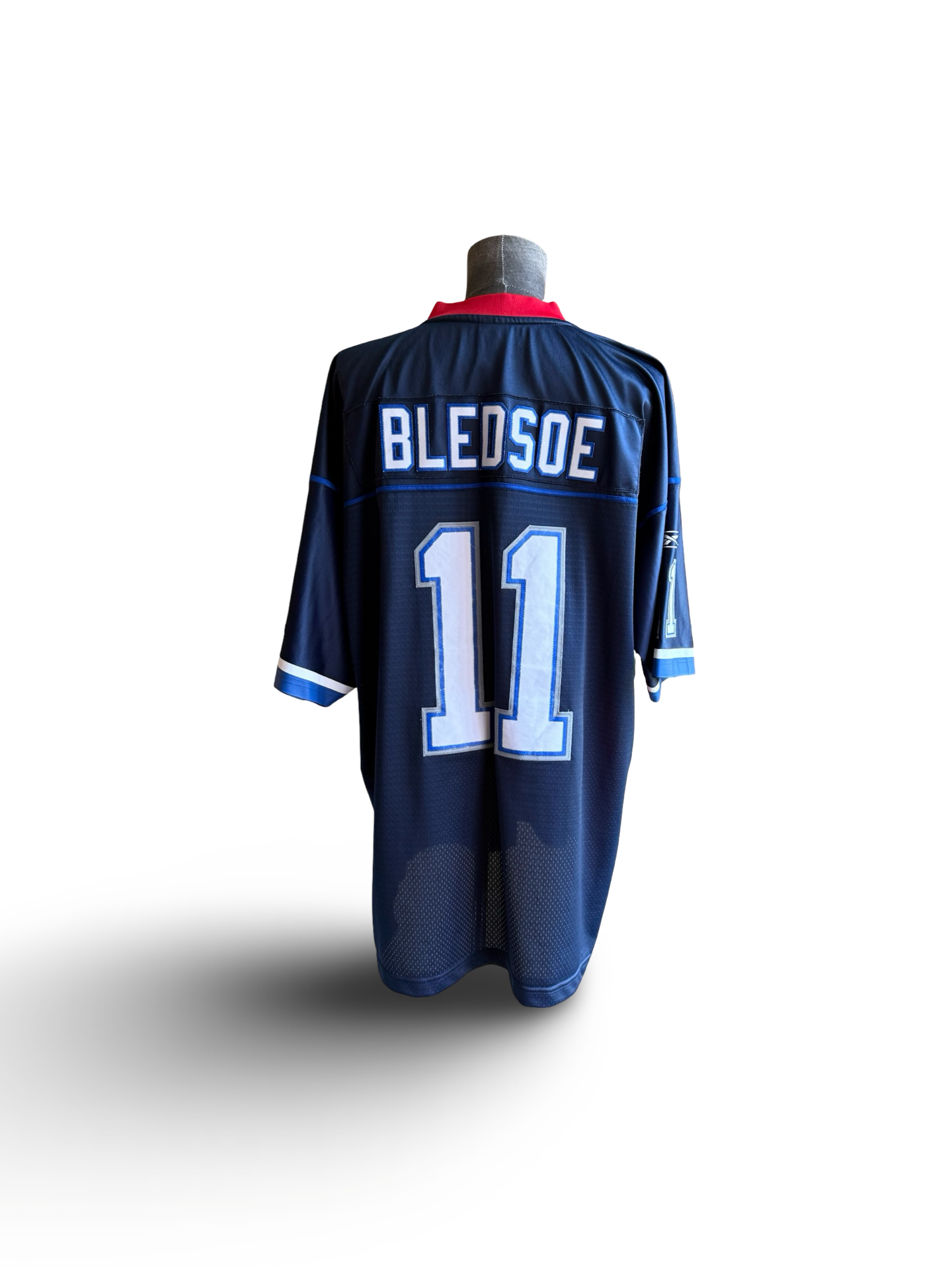 NFL Vtg Drew Bledsoe 11 Buffalo Bills Reebok Football Jersey Size 2XL