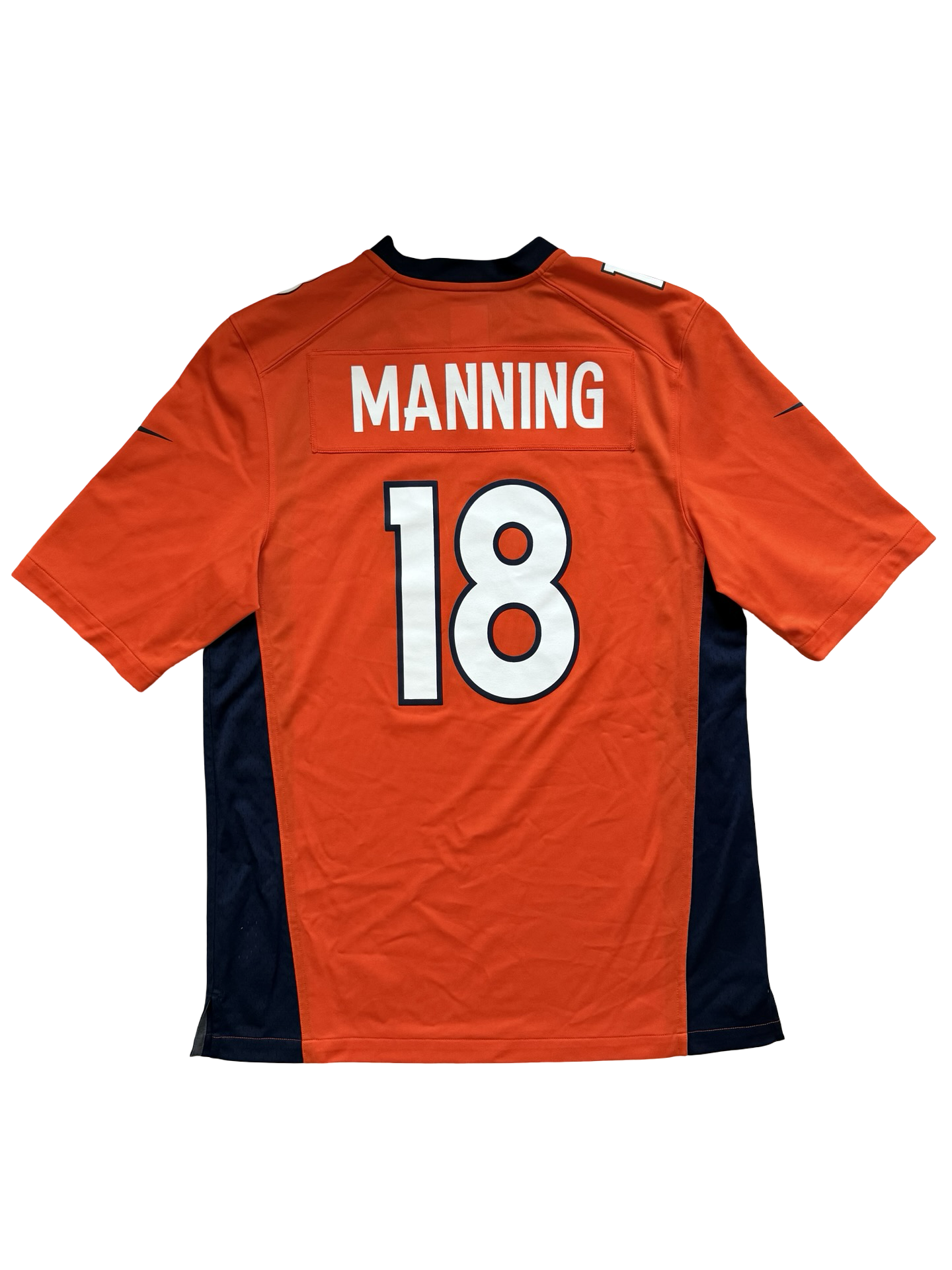 NFL Peyton Manning 18 Denver Broncos Nike Football Jersey Size M