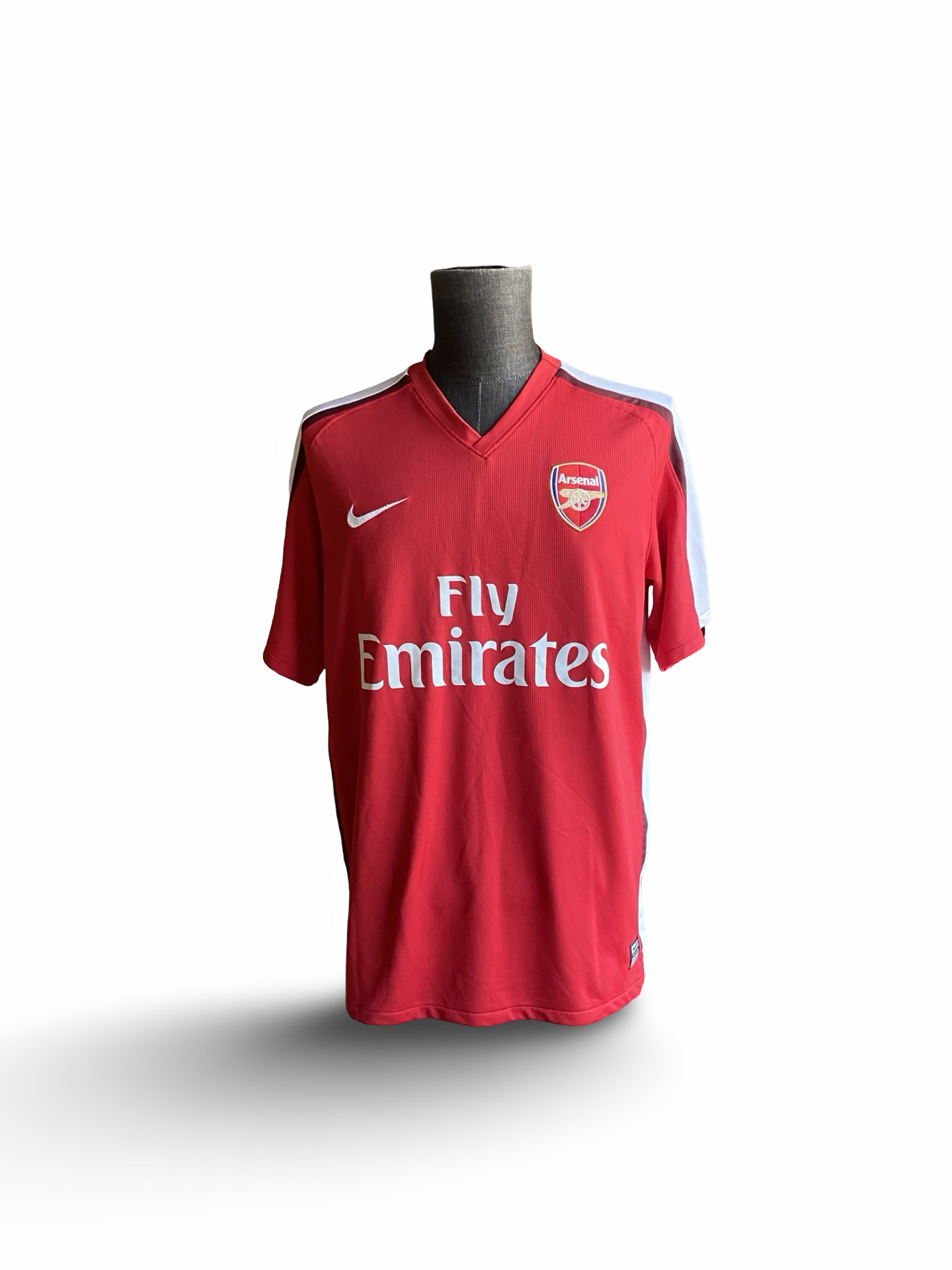 EPL Vtg Arsenal FC 2008-09 Nike Football Home Jersey    Size L