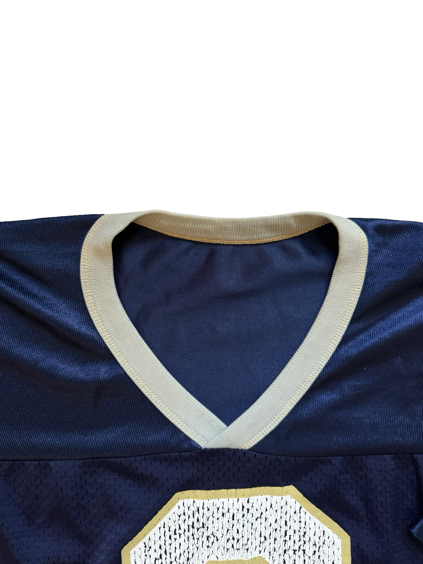 NCAA Vtg Joe Montana 3 Notre Dame 90’s Champion Football Jersey Size XL