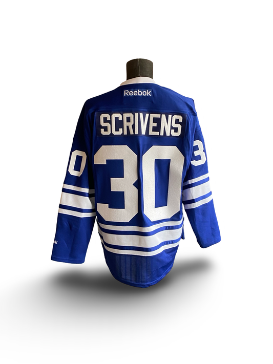 NHL 2012 Ben Scrivens 30 Toronto Maple Leafs Jersey Size S