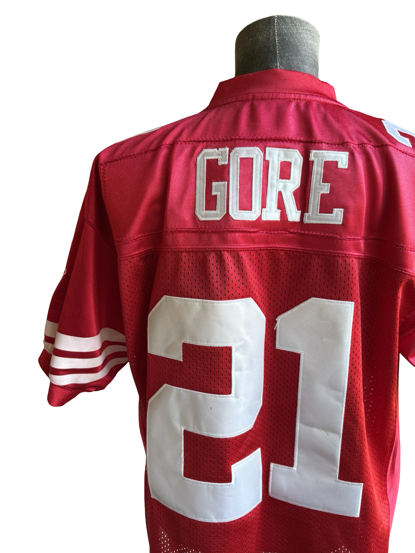 NFL Vtg Frank Gore 21 San Francisco 49ers Reebok Football Jersey Size L