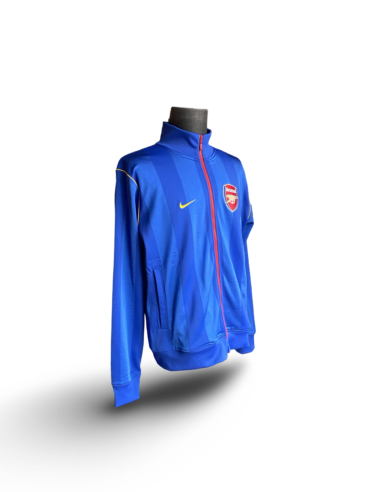 EPL Vtg Arsenal Fc Nike Full-Zip Soccer Track Jacket Size M