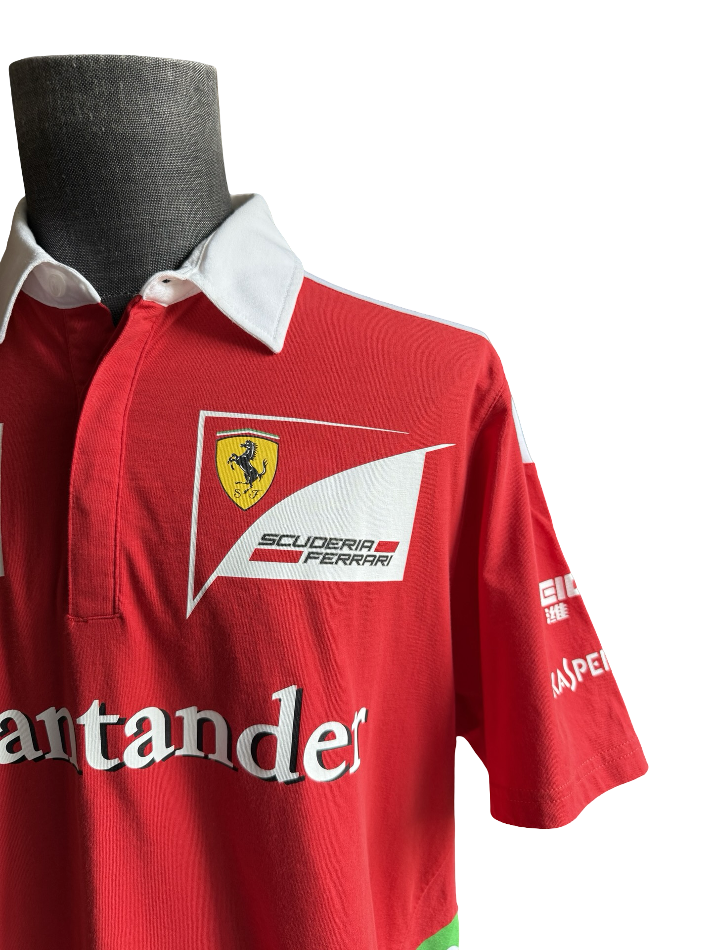 RACING F1 Scuderia Ferrari Puma Polo Team Shirt Size XL