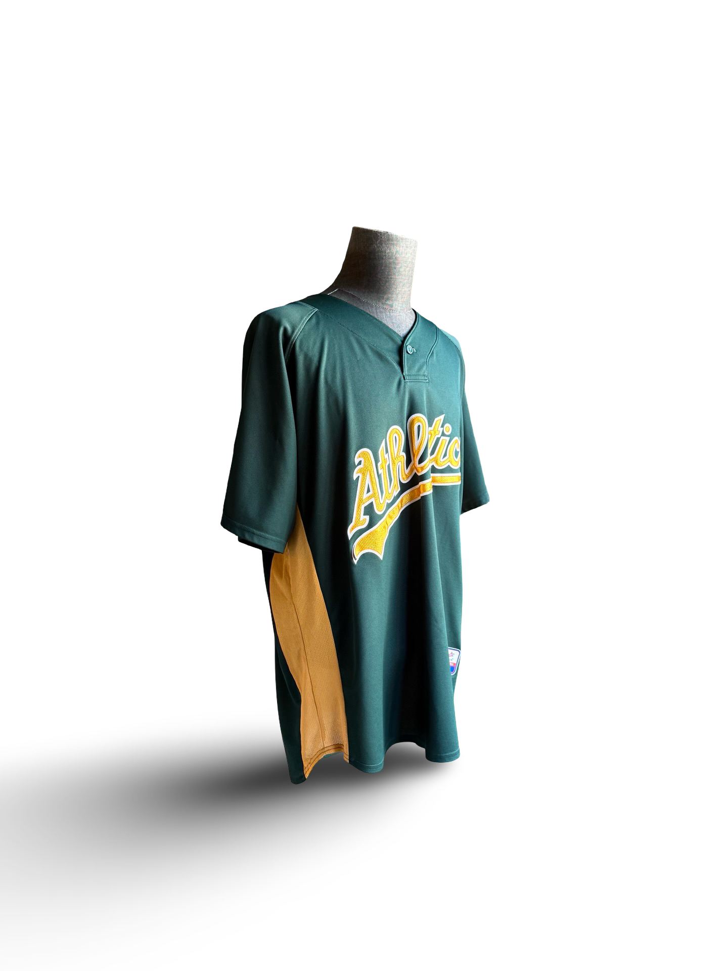 MLB Vtg Eric Chavez 3 Oakland Athletics Majestic Baseball Jersey Size 2XL