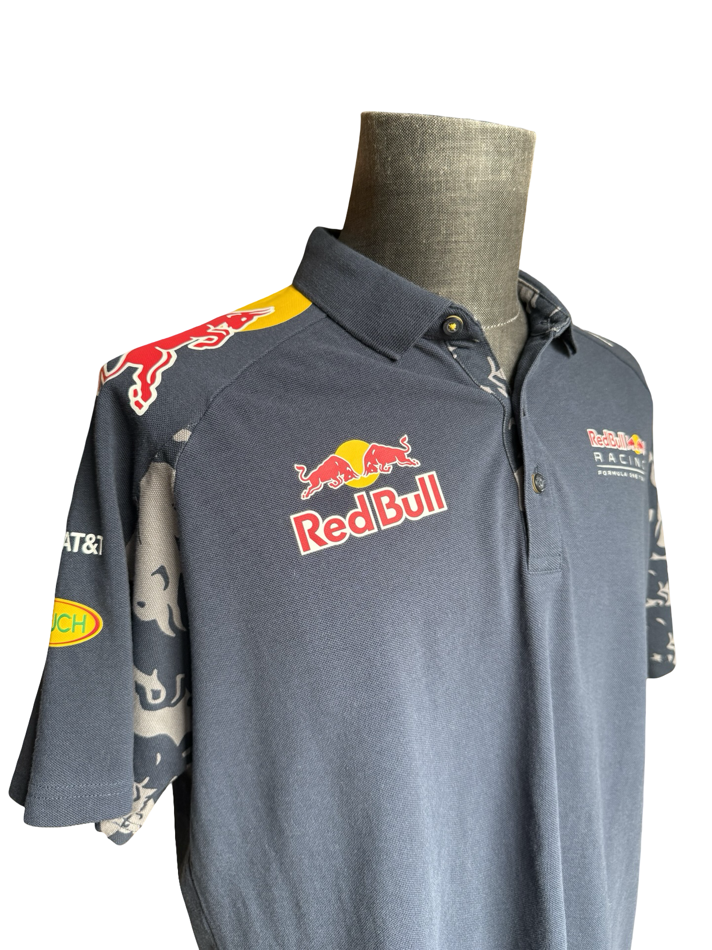 RACING F1 Red Bull Team Puma Polo Shirt Size XL