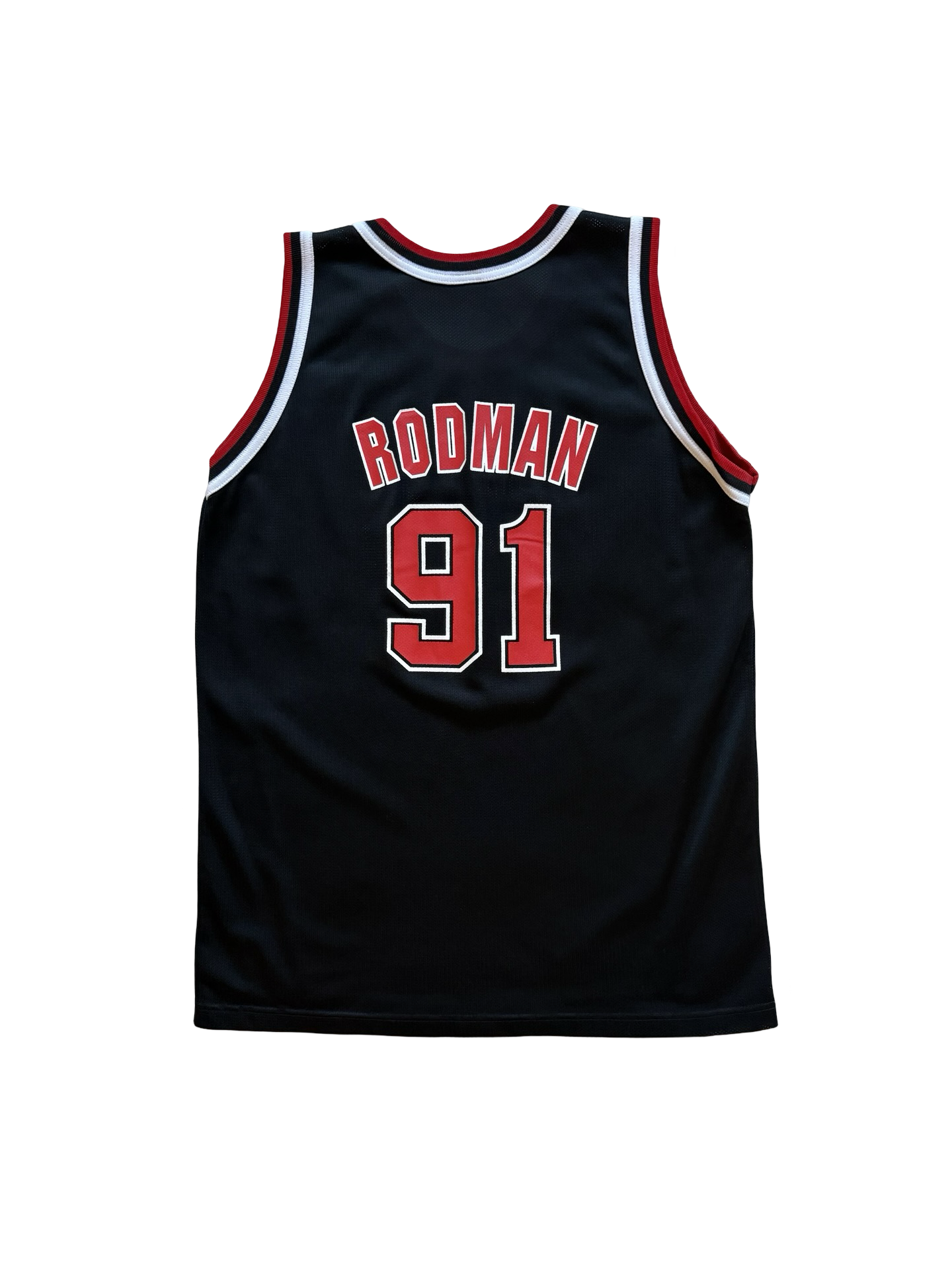 NBA Vtg 90’s Dennis Rodman 91 Chicago Bulls Champion Jersey Size Youth XL (18/20)