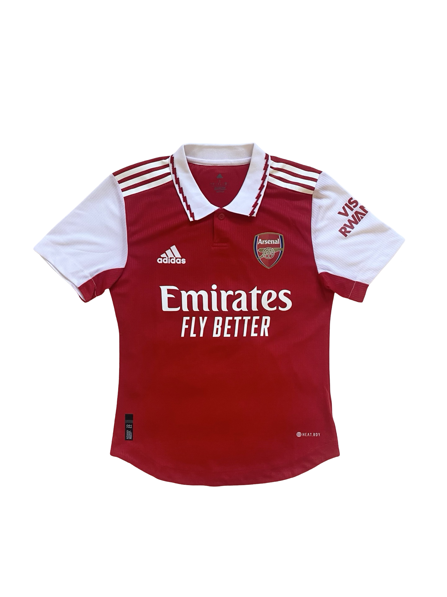 EPL Gabriel Martinelli 11 Arsenal FC 2022-23 Adidas Football Home Jersey Size Women’s S