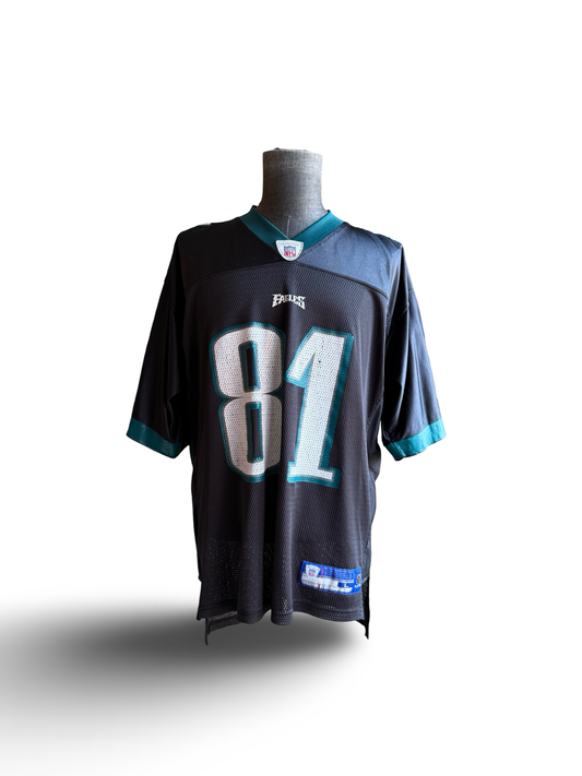 NFL Vtg Terrell Owens 81 Philadelphia Eagles Reebok Football Jersey Size L