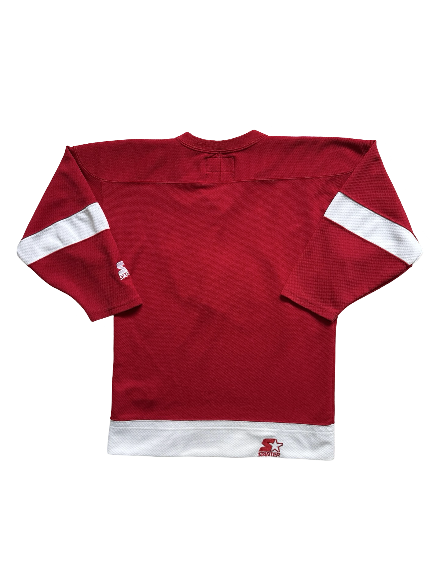 YOUTH NHL Vtg Detroit Red Wings Starter Hockey Jersey Size Youth S/M