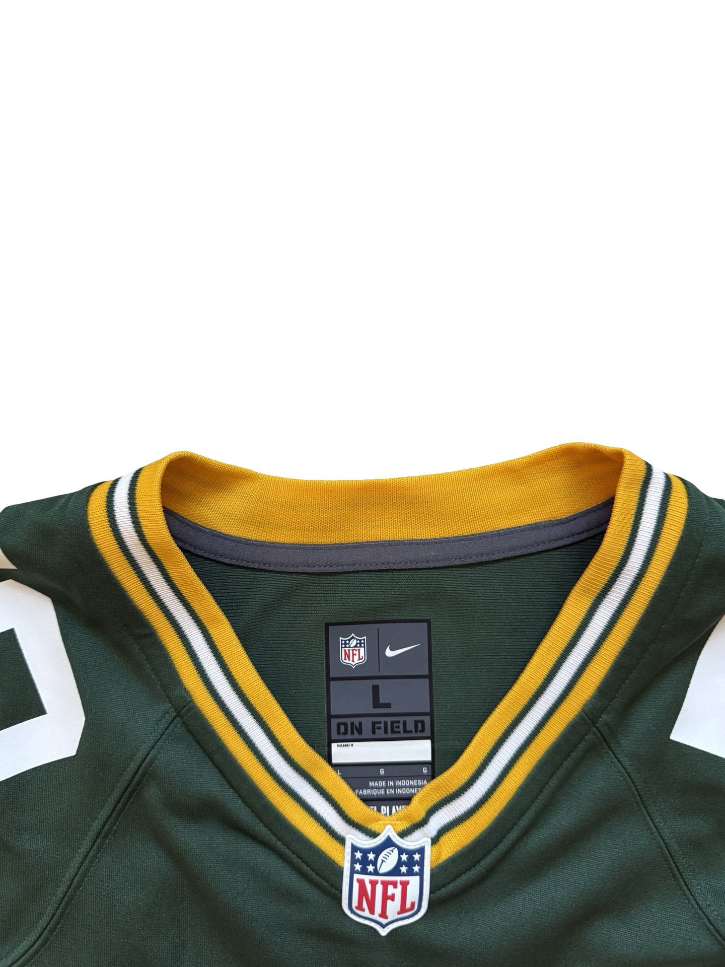 NFL Vtg Clay Matthews 52 Green Bay Packers Nike Football Jersey Size L