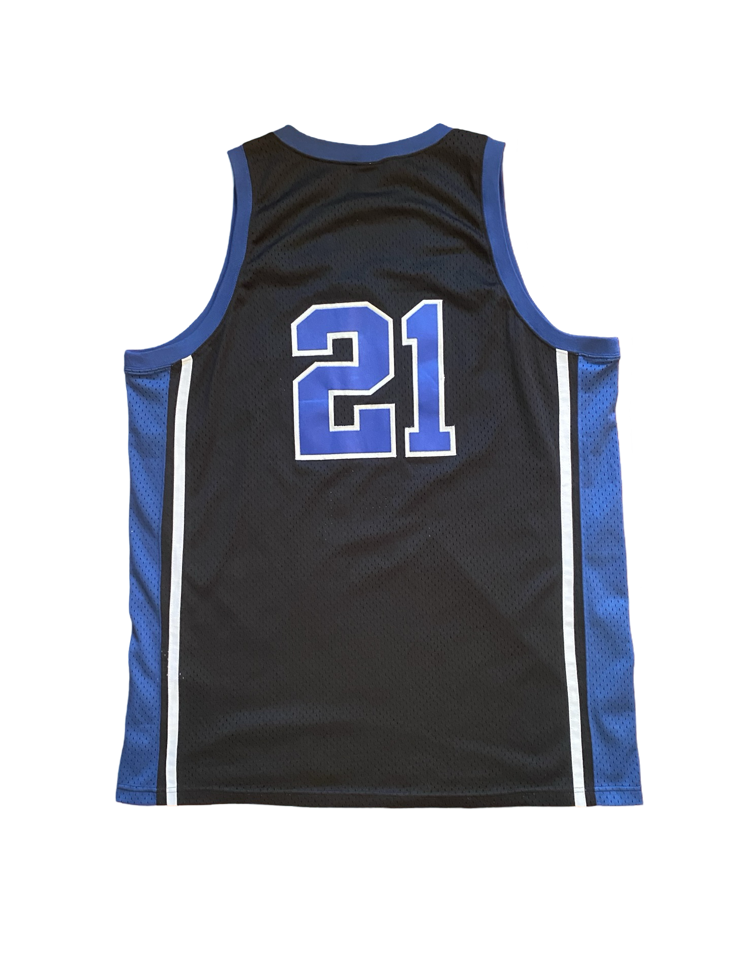 NCAA Vtg Duke Blue Devils #21 Jersey Nike Elite Size XXL