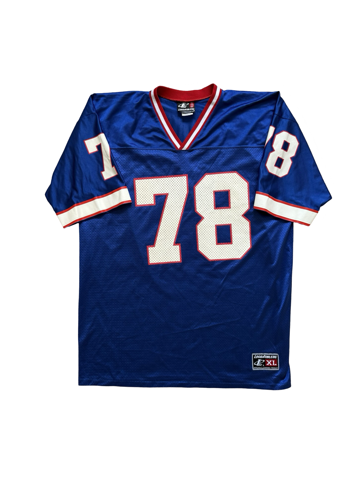 NFL Vtg Bruce Smith 78 Logo Athletic 90’s Buffalo Bills Jersey Size XL