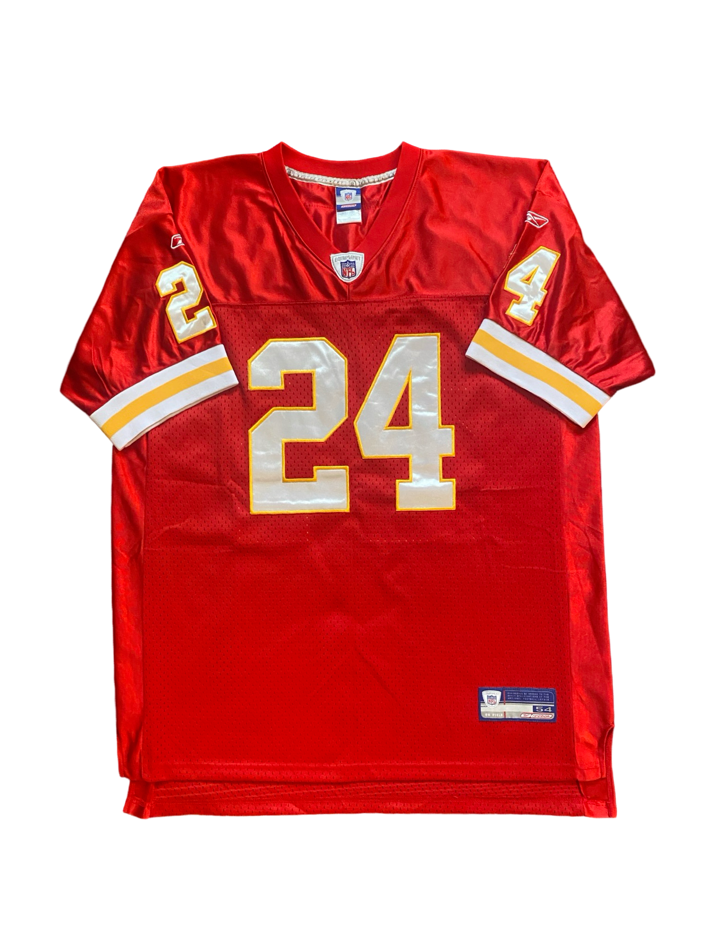 NFL Vtg 2006-07 Ty Law 24 Kansas City Chiefs Jersey Size 54 XL