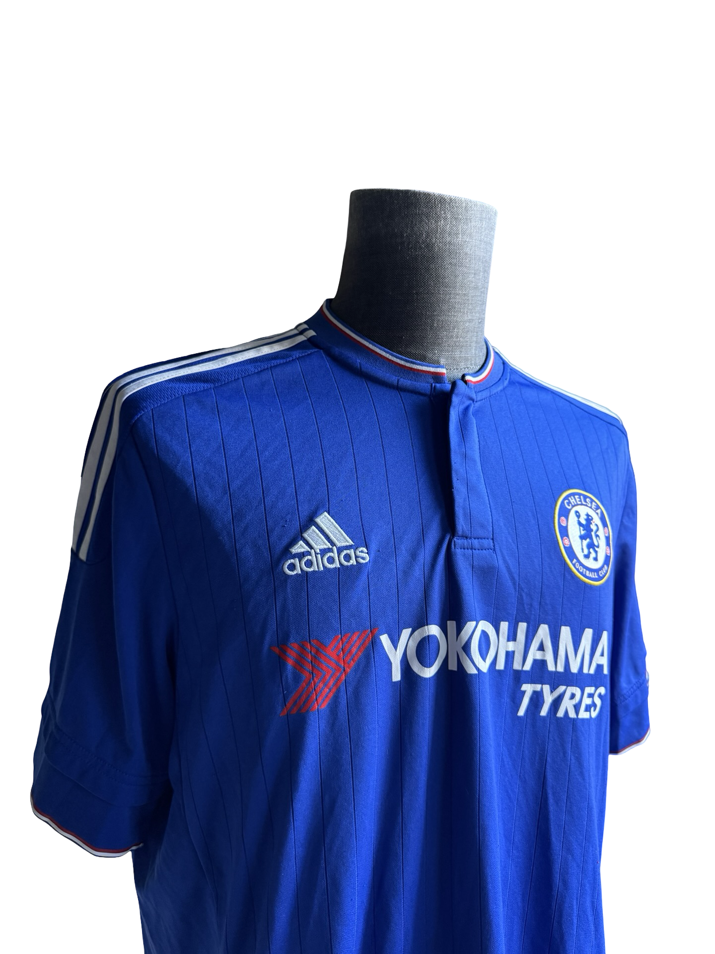 EPL Chelsea FC 2015/16 Adidas Football Home Jersey Size XL