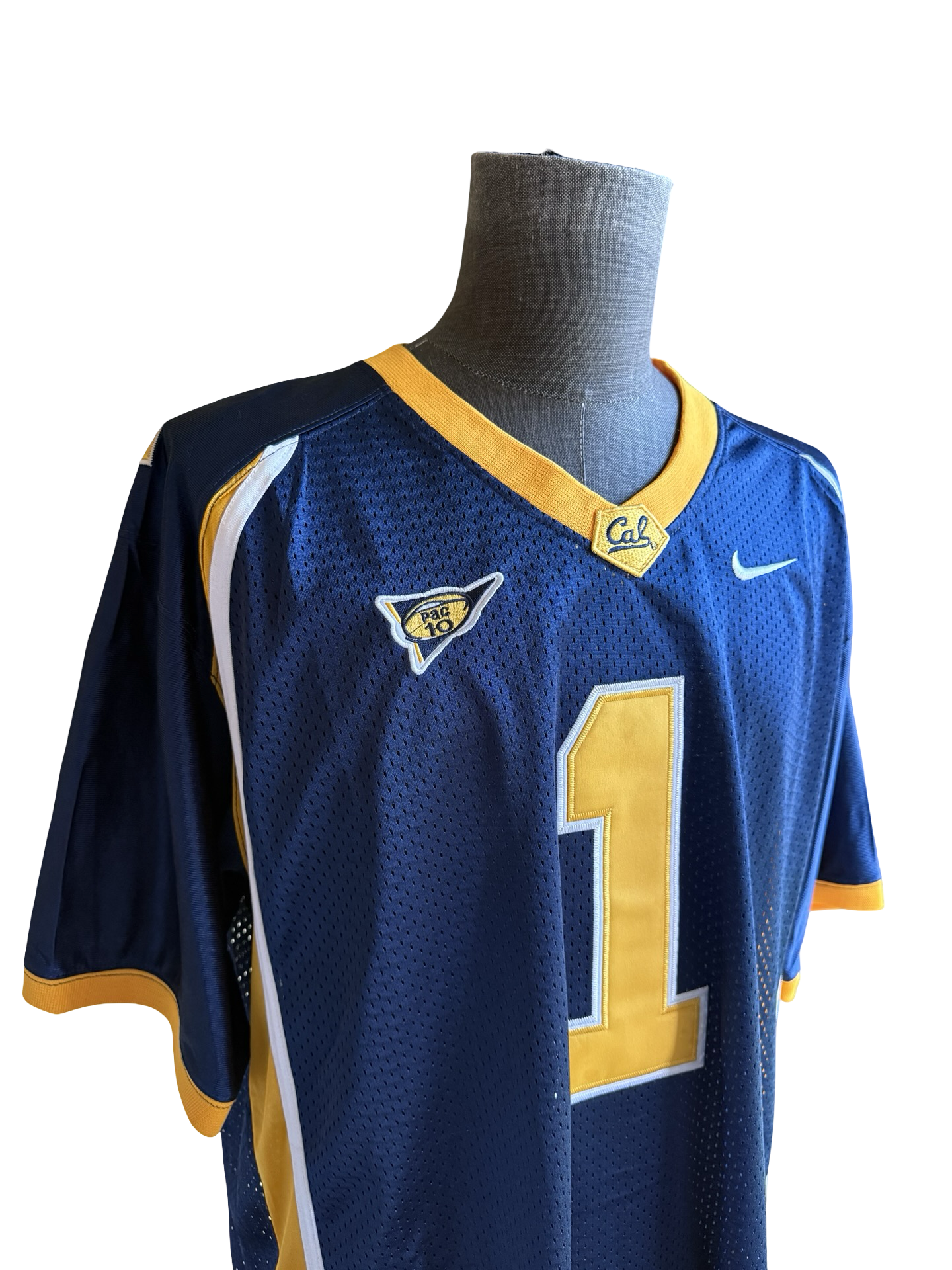 NCAA Vtg Desean Jackson 1 California Golden Bears Nike Football Jersey NWT Size L
