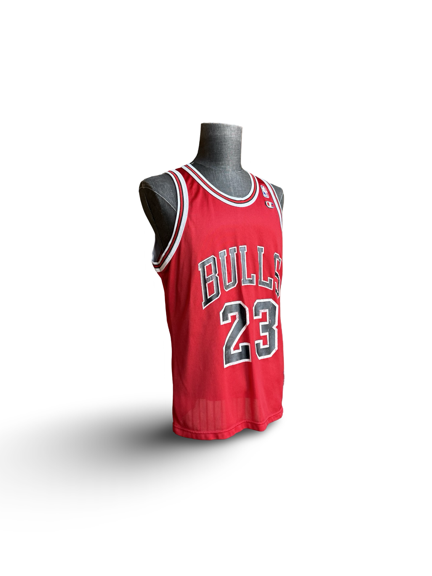 NBA Vtg 90’s Michael Jordan 23 Chicago Bulls Champion Jersey Size M (44)