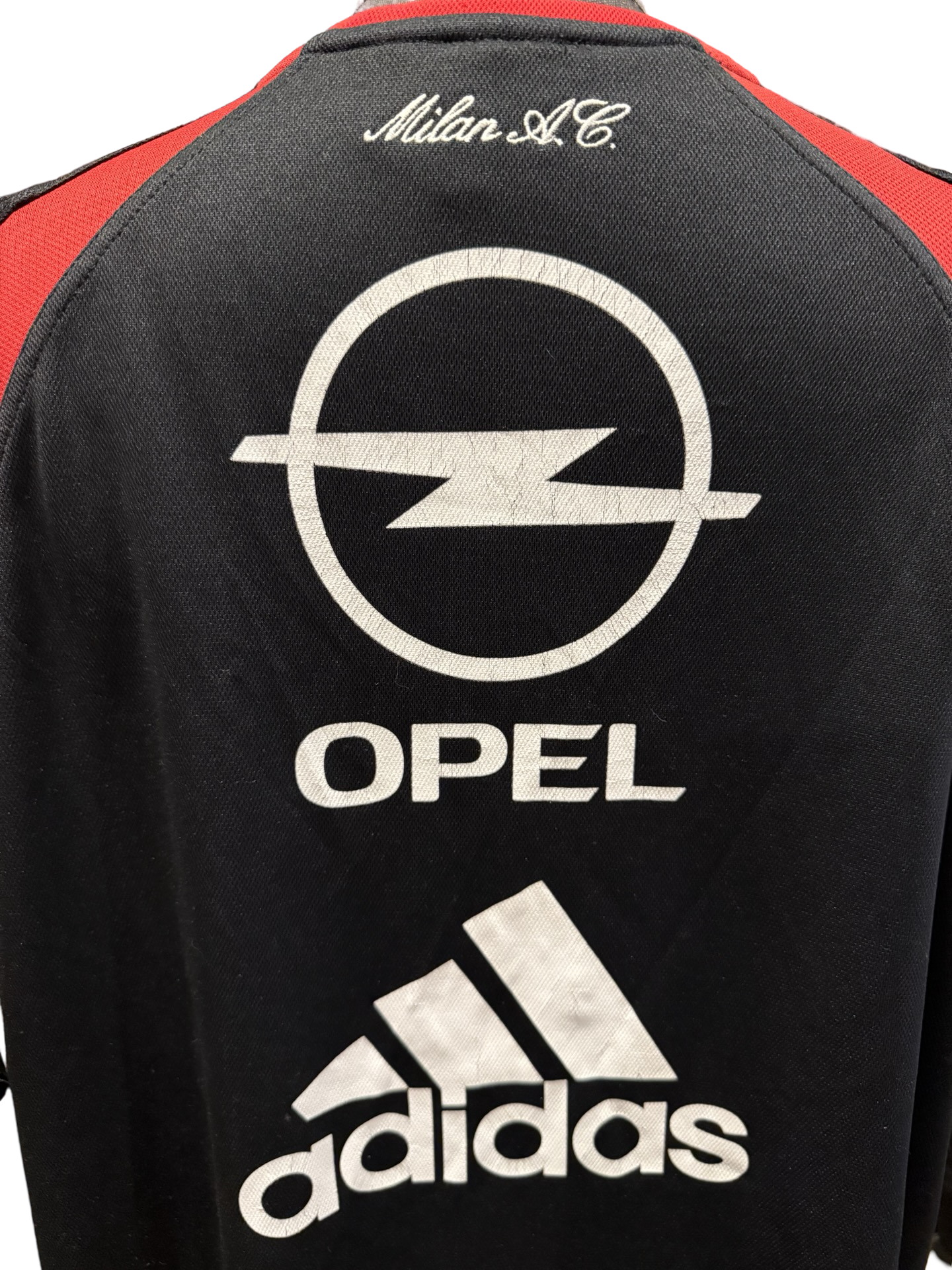 Soccer AC Milan Vtg 2003-04 Adidas Opel Football Training Jersey Size L