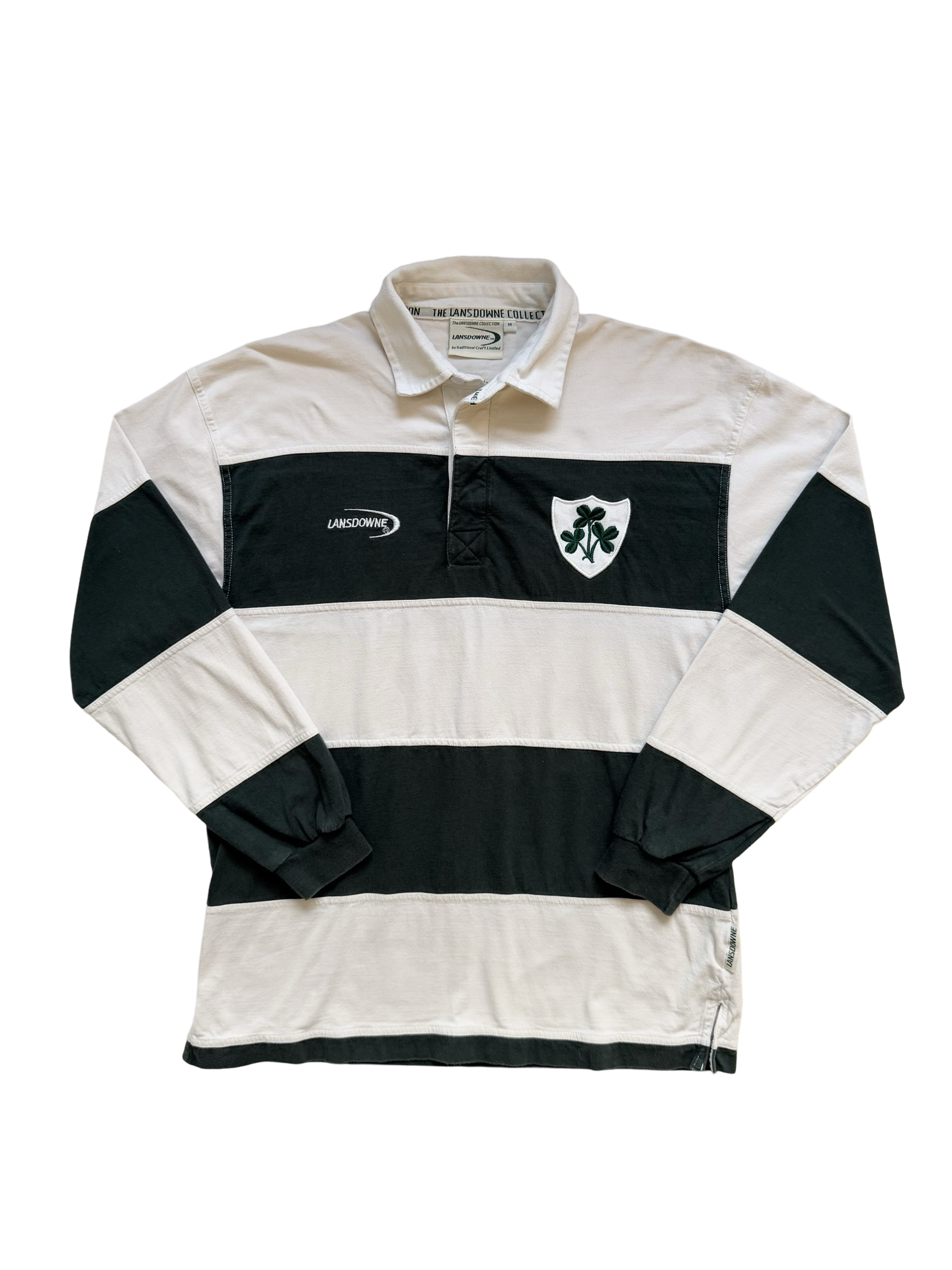 Rugby Ireland Lansdowne 100% Cotton Rugby Shirt Size M