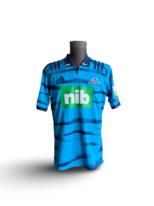 Rugby Union Auckland Blues 2018-19 Adidas Home Super Rugby Jersey *New W/ Tags* Size L