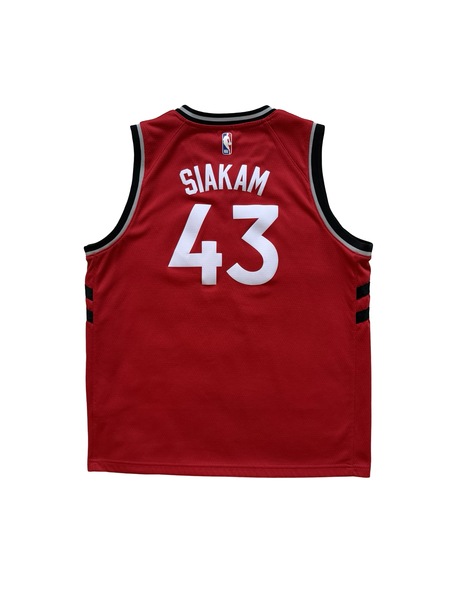 NBA Pascal Siakam 43 Toronto Raptors 2019 Nike Swingman Jersey Size Youth XL (18/20)