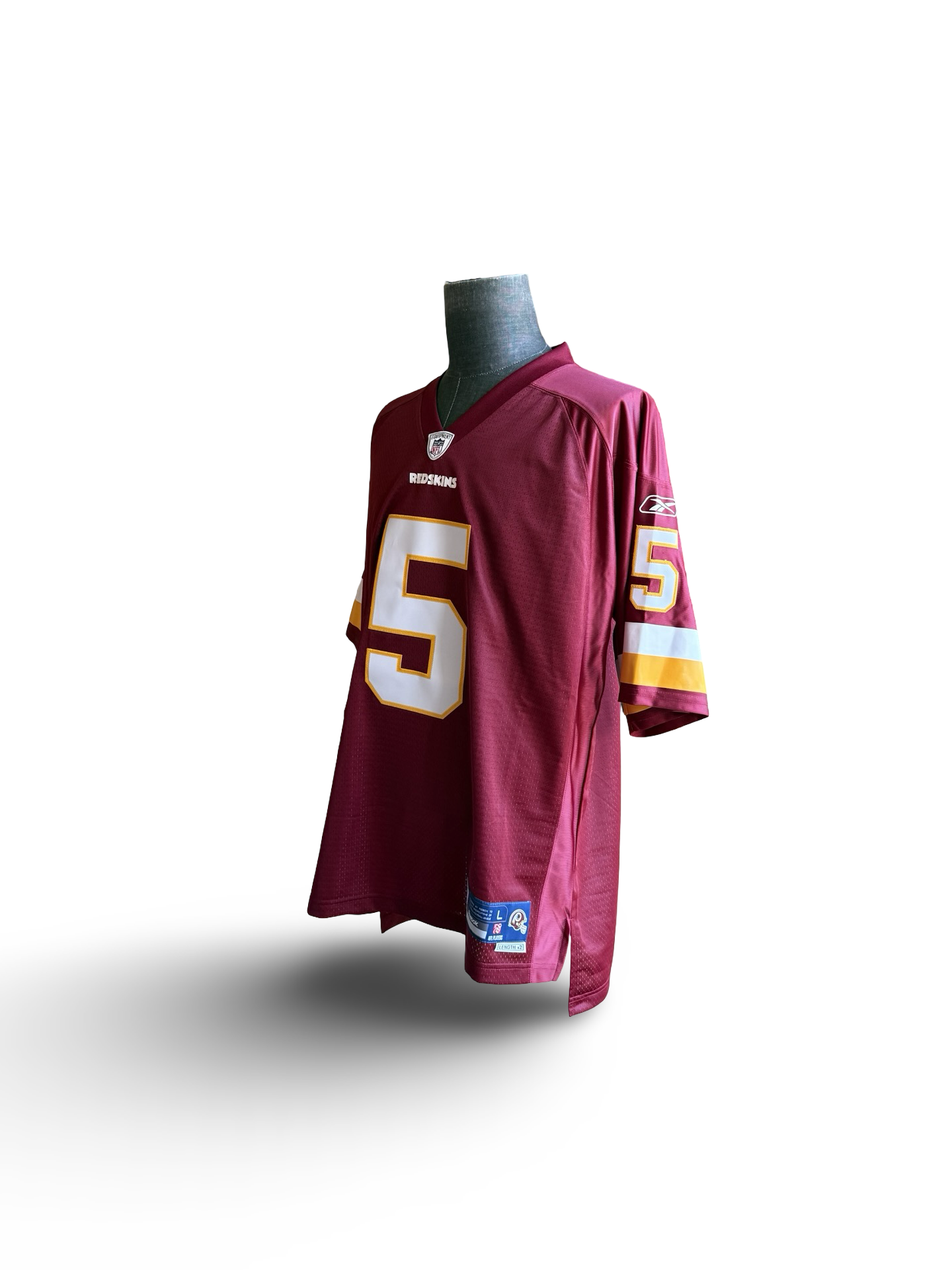NFL Donovan McNabb 5 Washington Redskins Reebok Football Jersey Size L