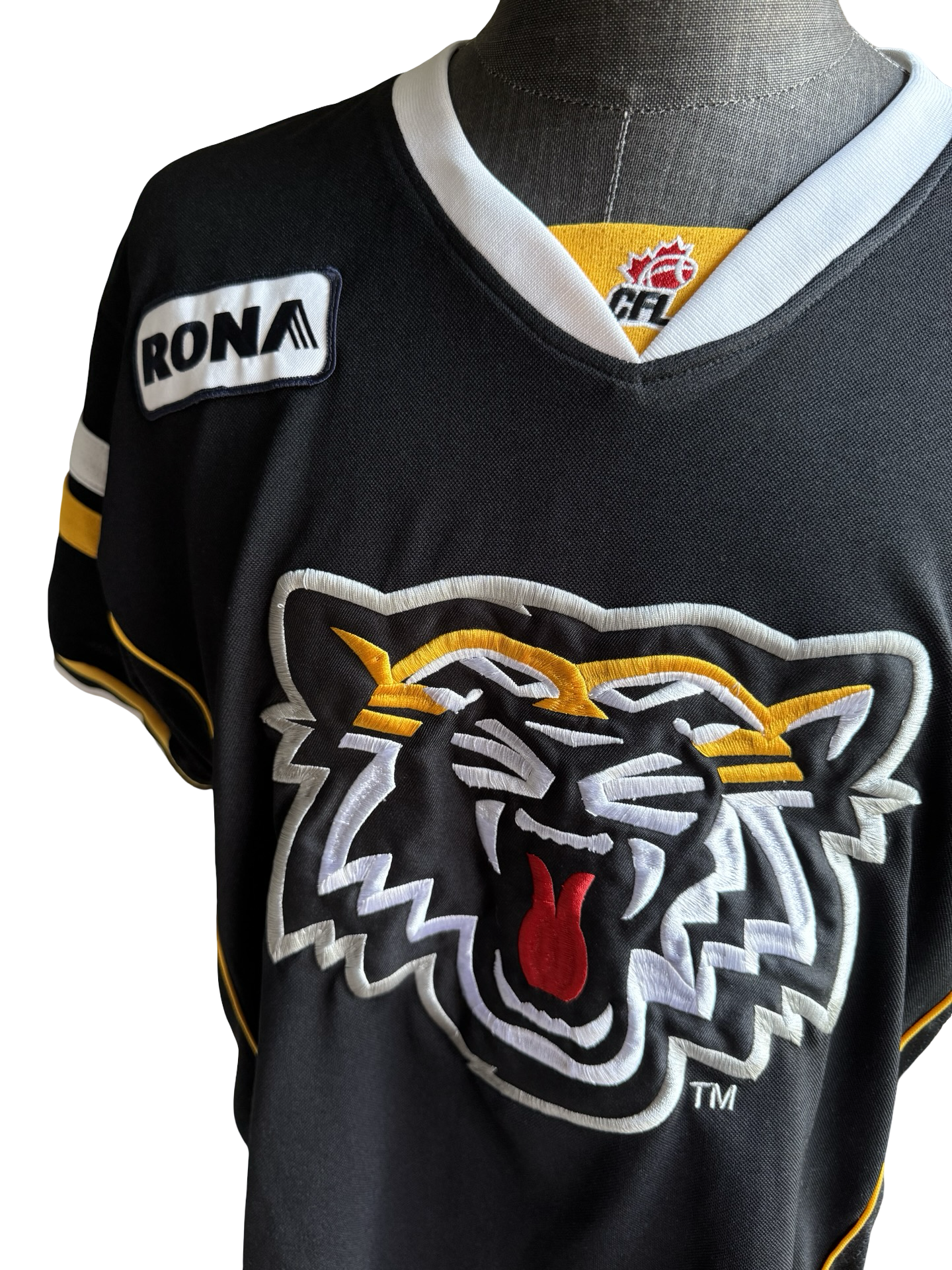 CFL Vtg Hamilton Ti-Cats Football Jersey Size M