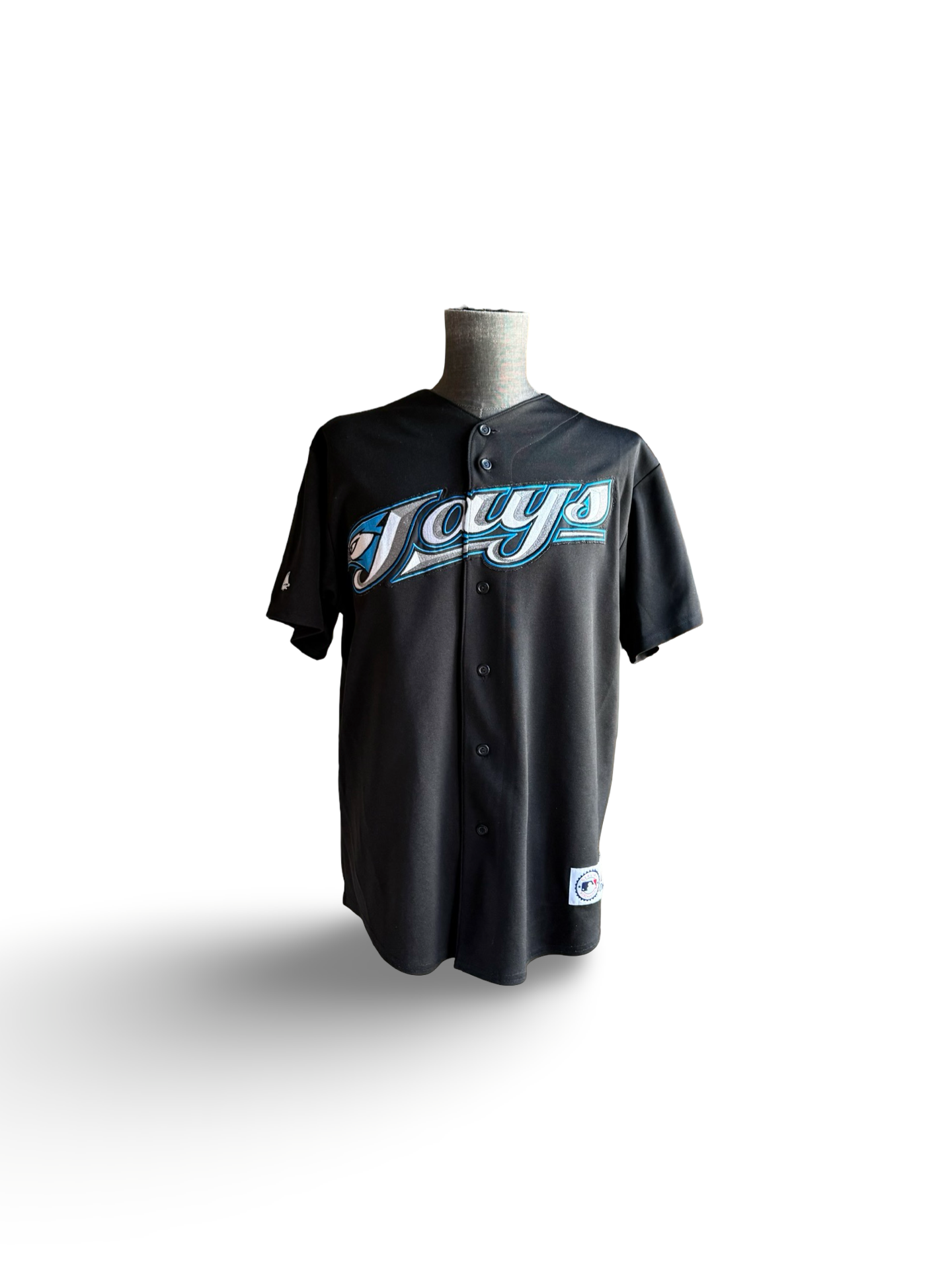 MLB Vtg Alex Rios 15 Toronto Blue Jays 2000’s Majestic Baseball Jersey Size L