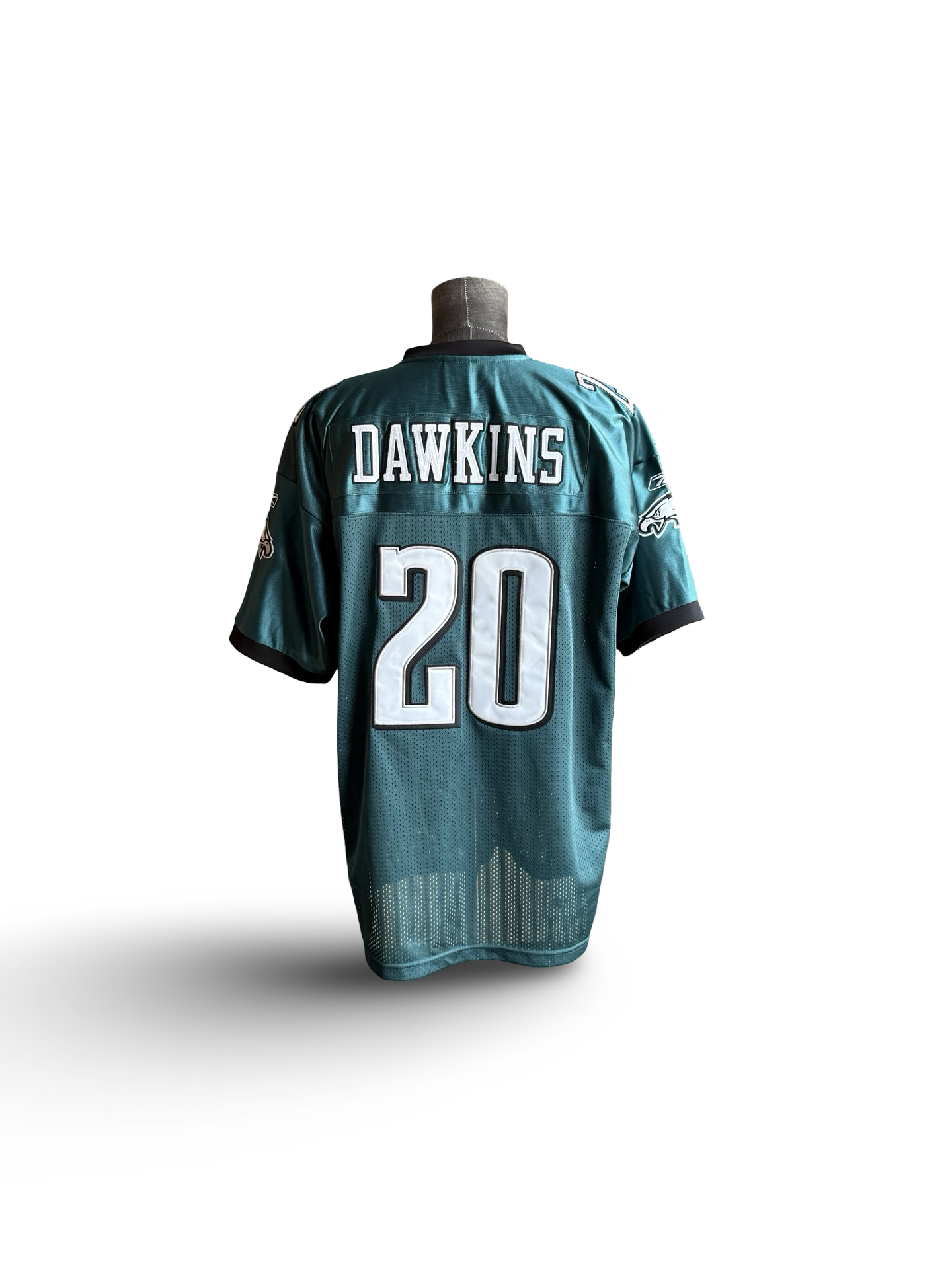 NFL Vtg Brian Dawkins 20 Reebok 2000’s Philadelphia Eagles Jersey Size 2XL (54)