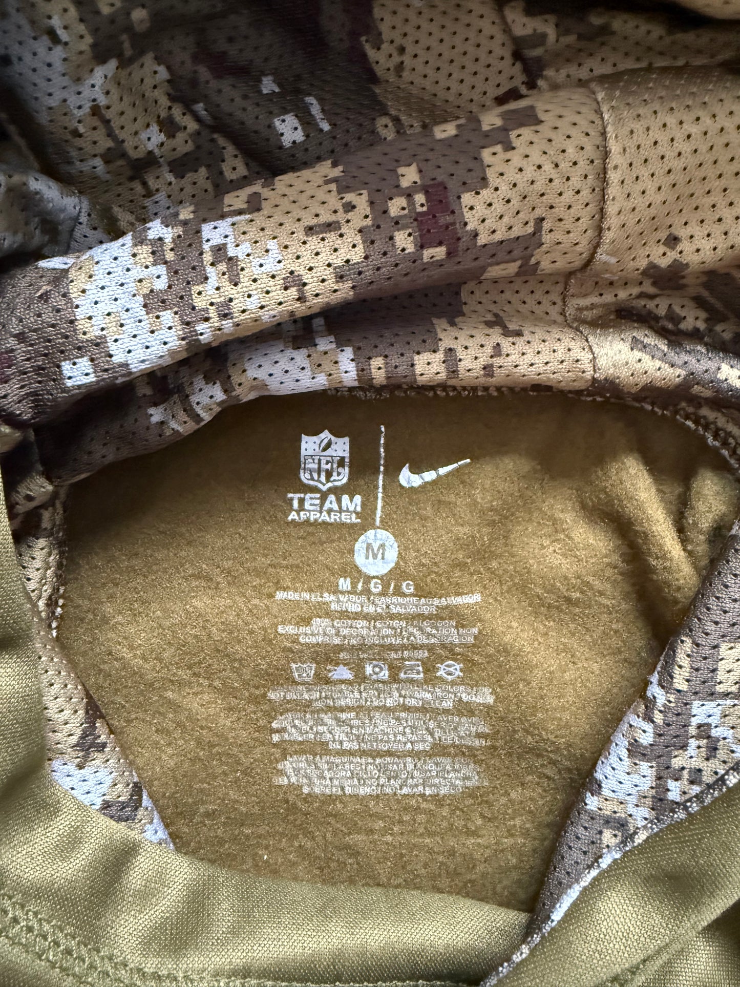 YOUTH NFL Buffalo Bills Salute to Service Olive Hoodie Size Youth M