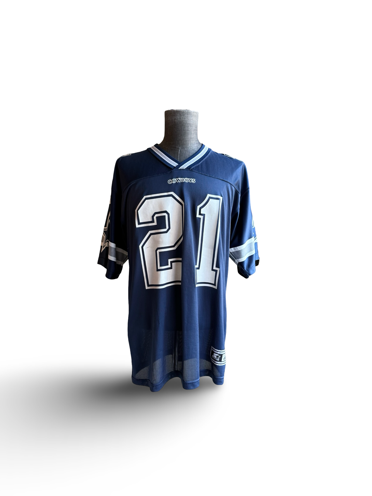 NFL Vtg Deion Sanders 21 Dallas Cowboys Starter Football Jersey Size XL