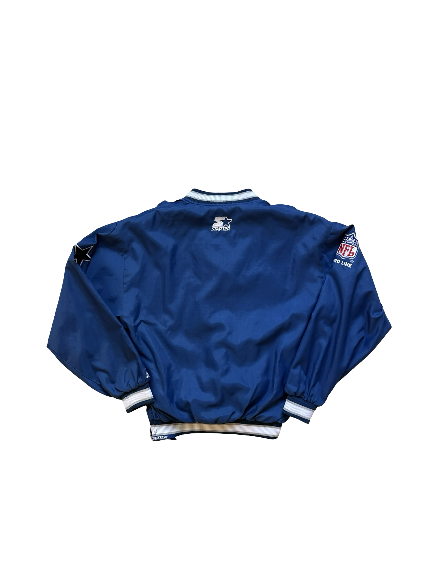 NFL Vtg Dallas Cowboys Starter Football ProLine 90’s Pullover Size Youth L